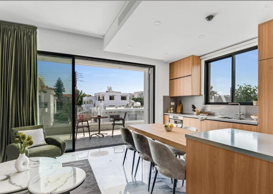بافوس Olive Shared Pool Apartments المظهر الخارجي الصورة